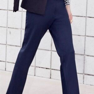 Fabrizio Gianni Classic Navy Women's Straight Leg Pants size 4